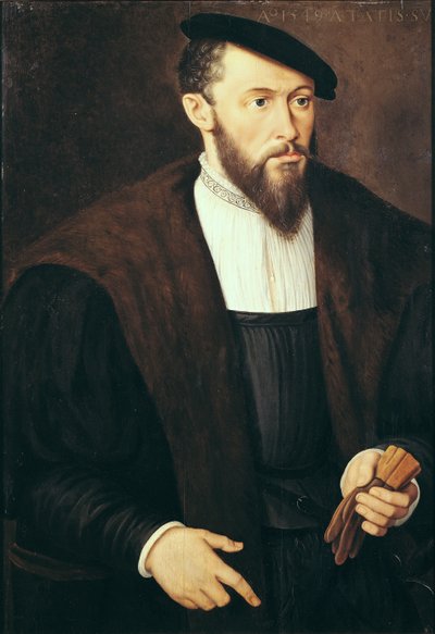 Porträt eines Mannes, 1549 von German School